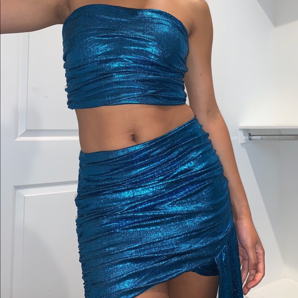 Electric Blue two piece